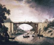 William Williams View of Ironbridge painting